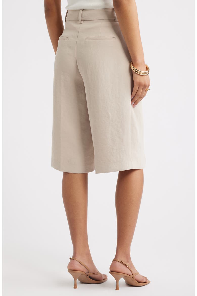 The Curator Crepe Culottes, Alternate, color, GREY FEATHER