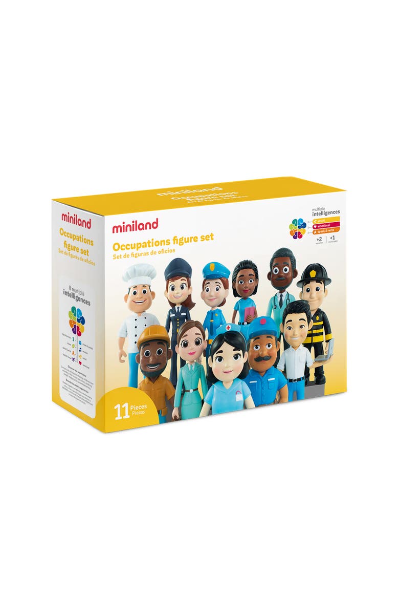 Occupations Figure Set, Alternate, color, Multi