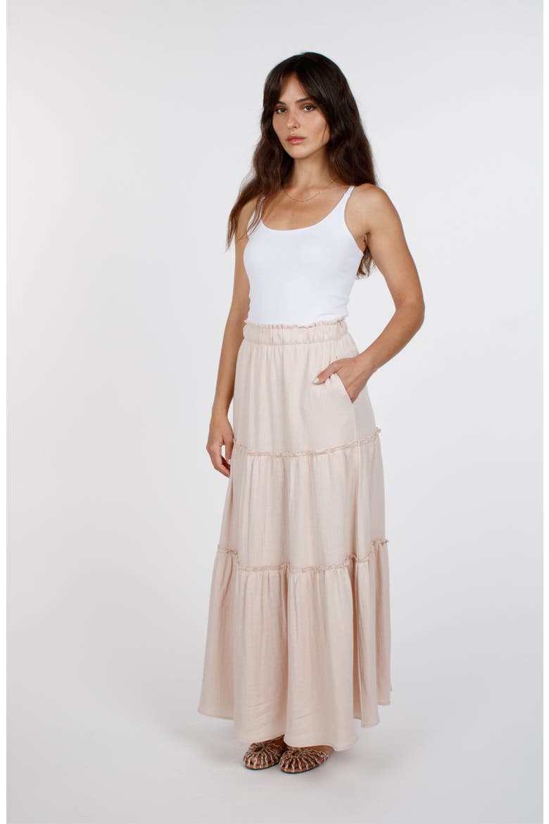 Santorini Skirt, Alternate, color, Blush