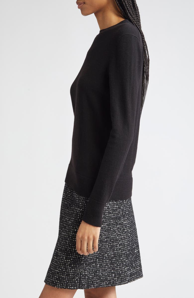 Lafayette 148 New York Long Sleeve Crewneck Sweater, Alternate, color, 