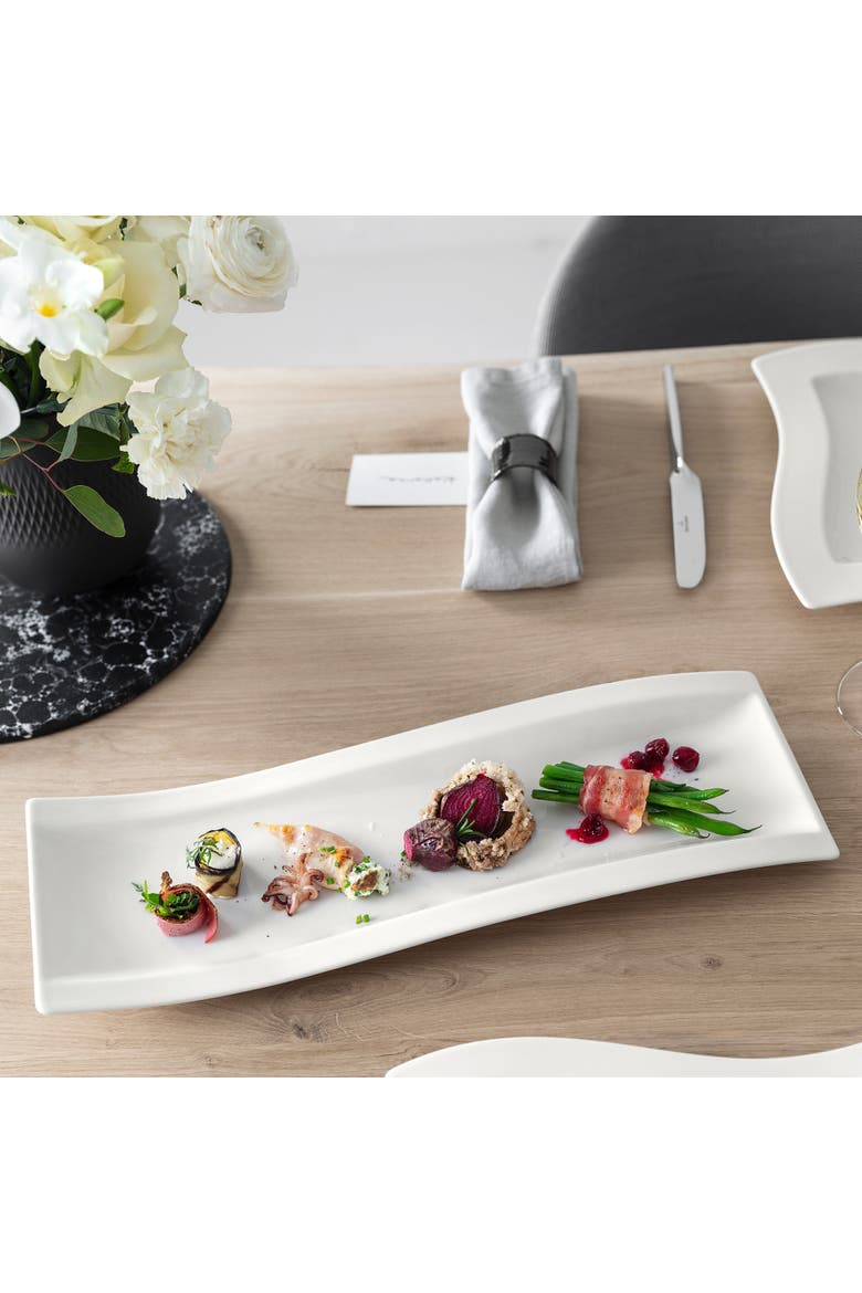 NewWave Antipasti Plate, Alternate, color, white