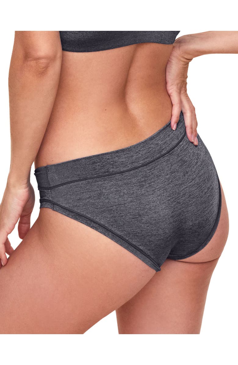 Adore Me Helynn Bikini Panties, Alternate, color, Grey