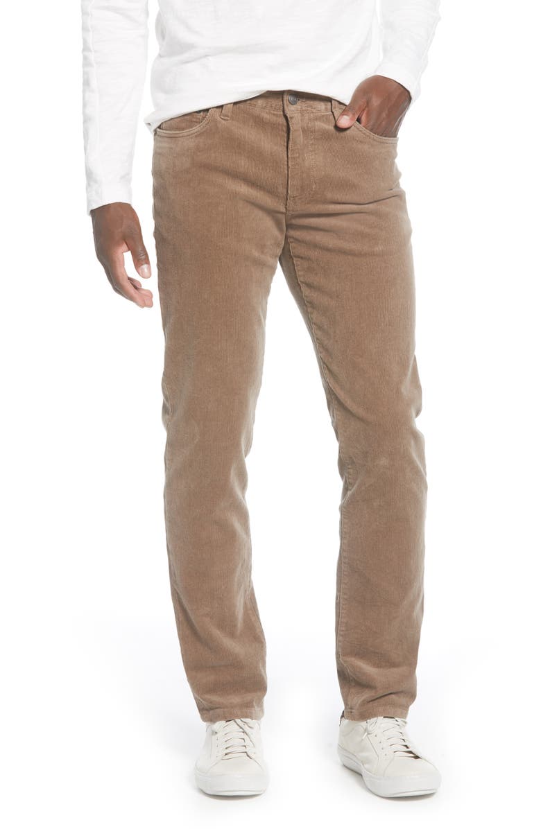 1901 Slim Fit Corduroy Five-Pocket Pants, Main, color,