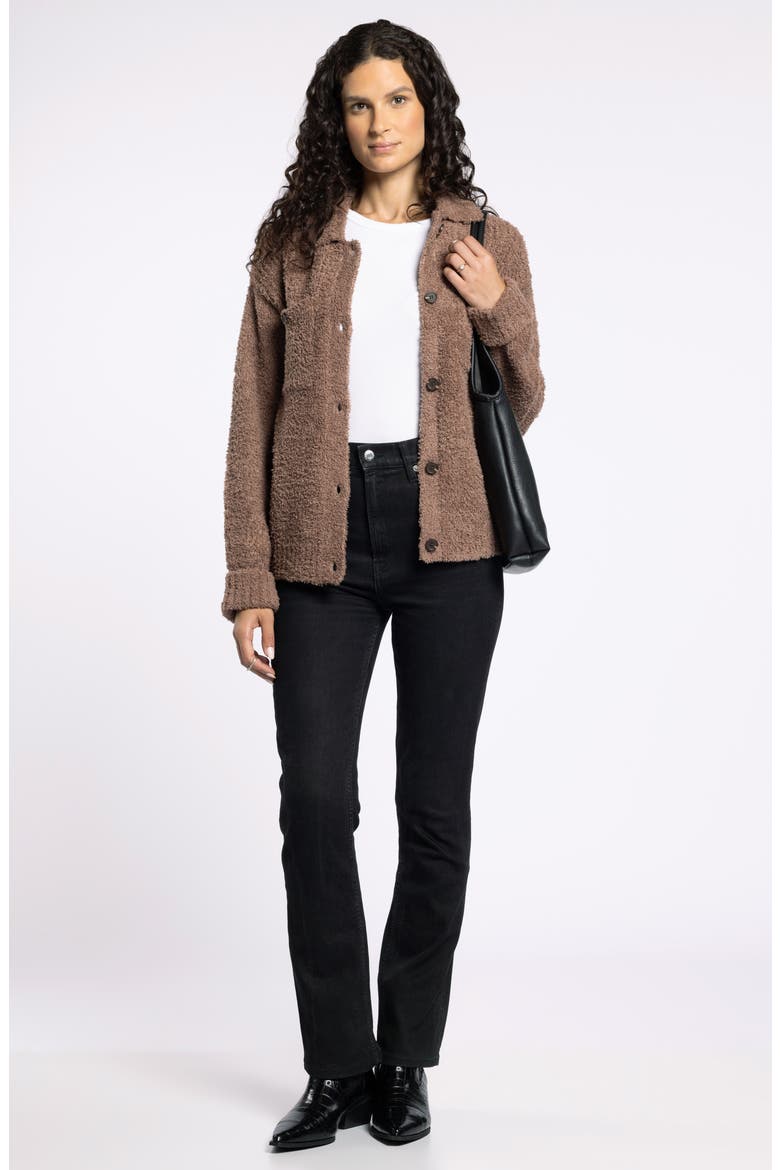 Lois Sweater Jacket, Alternate, color, RAW UMBER
