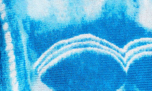 Nic + Zoe Plus Shifting Tides Supersoft Sweater In Blue Multi