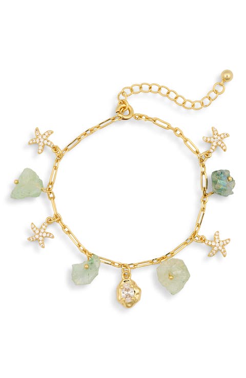 Esra Druzy Charm Bracelet