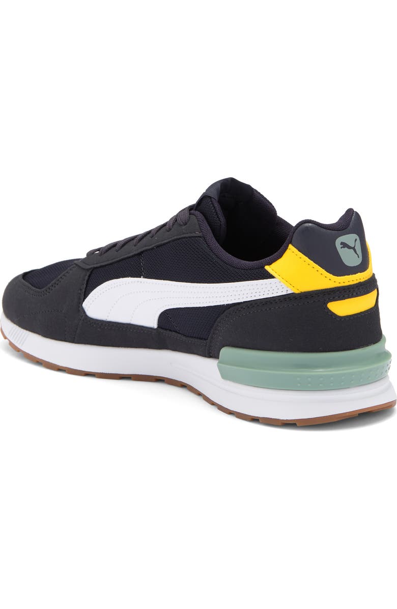 PUMA Graviton Sneaker, Alternate, color, New Navy-Puma White-Yellow