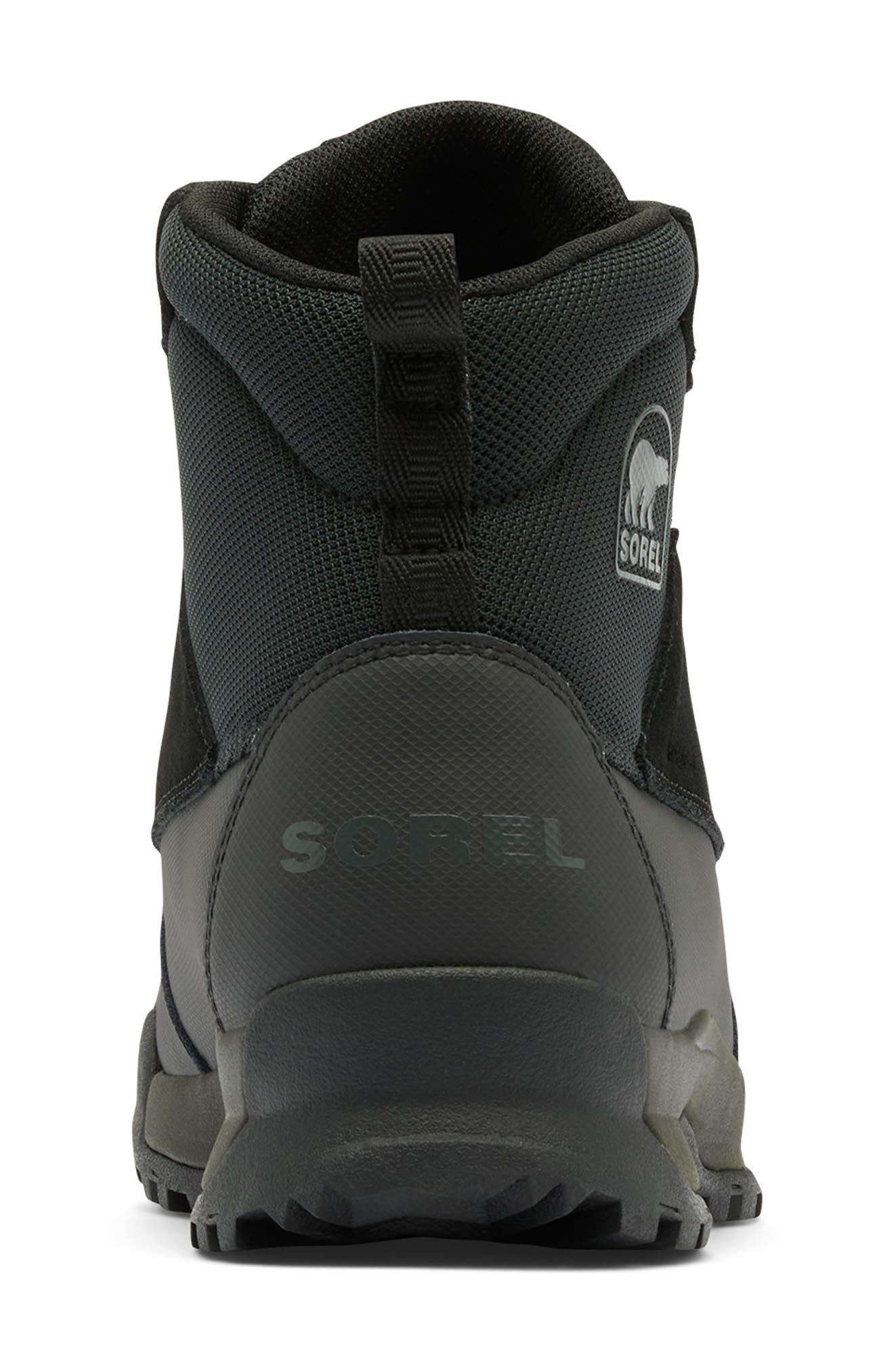 SOREL Buxton Lite Plus Waterproof Boot, Alternate, color, Black/ Black