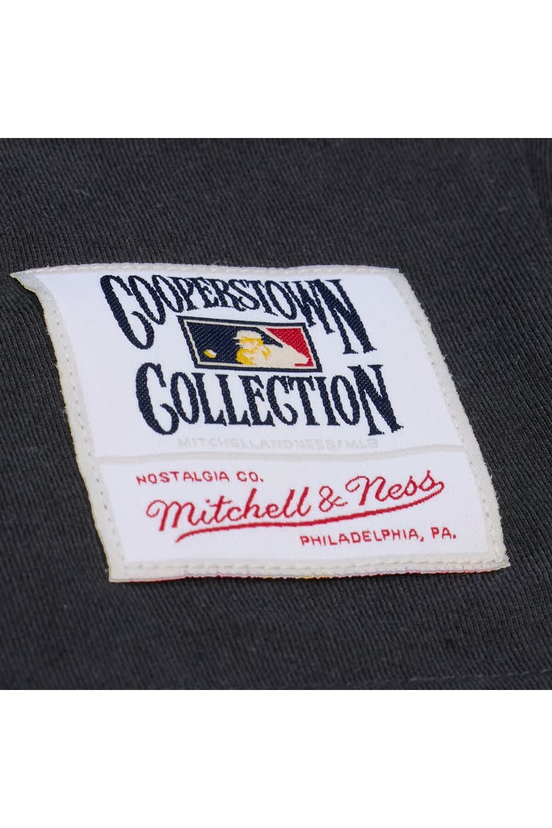 Men Mitchell & Ness Black San Francisco Giants Cooperstown Collection Phantom T-Shirt, Alternate, color, Black