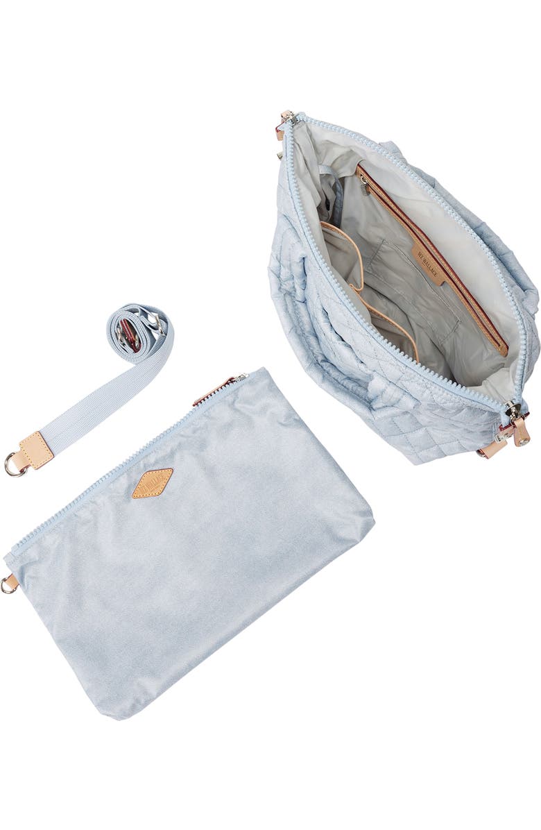 MZ Wallace Small Sutton Deluxe Quilted Crossbody Bag, Alternate, color,