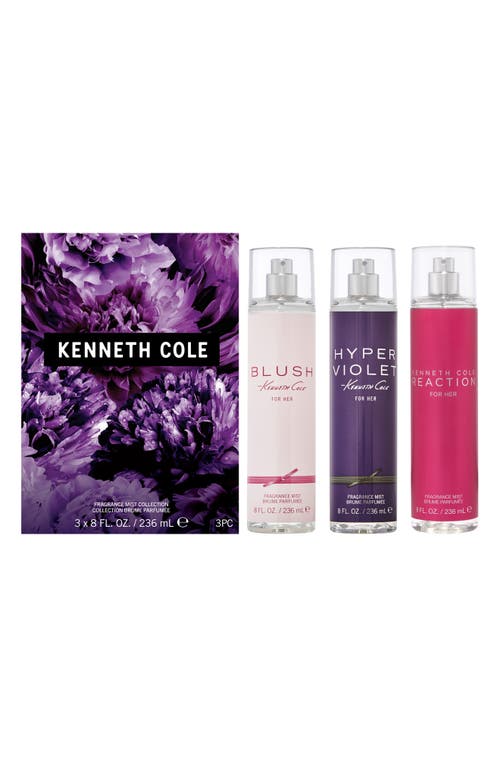 Kenneth Cole 3-piece Body Mist Set In Transparent
