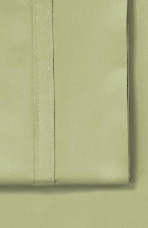 Azores Home 500 Thread Count Cotton Sateen Sheet Set In Green