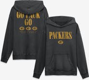 FANATICS Men's Fanatics Black Green Bay Packers Relaxed Intense Rivalry French Terry Hoodie