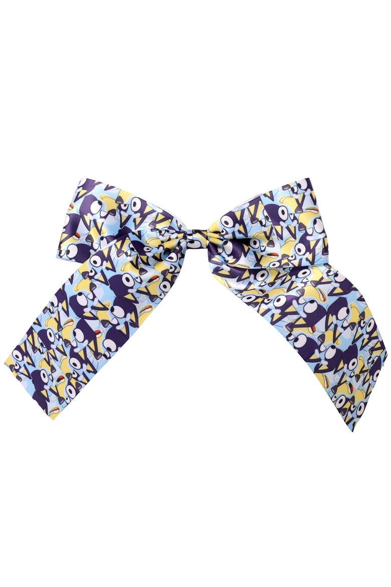 Hair Bow Barrette Clip Official License, Large Bow Clip for Hair, Main, color, Blue