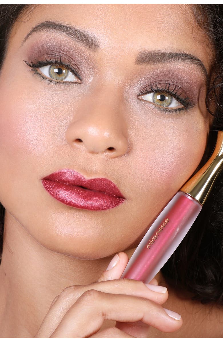 MIRENESSE Lip Lift Metallic Matte 12Hr Liquid Lipstick - Divine, Alternate, color, 