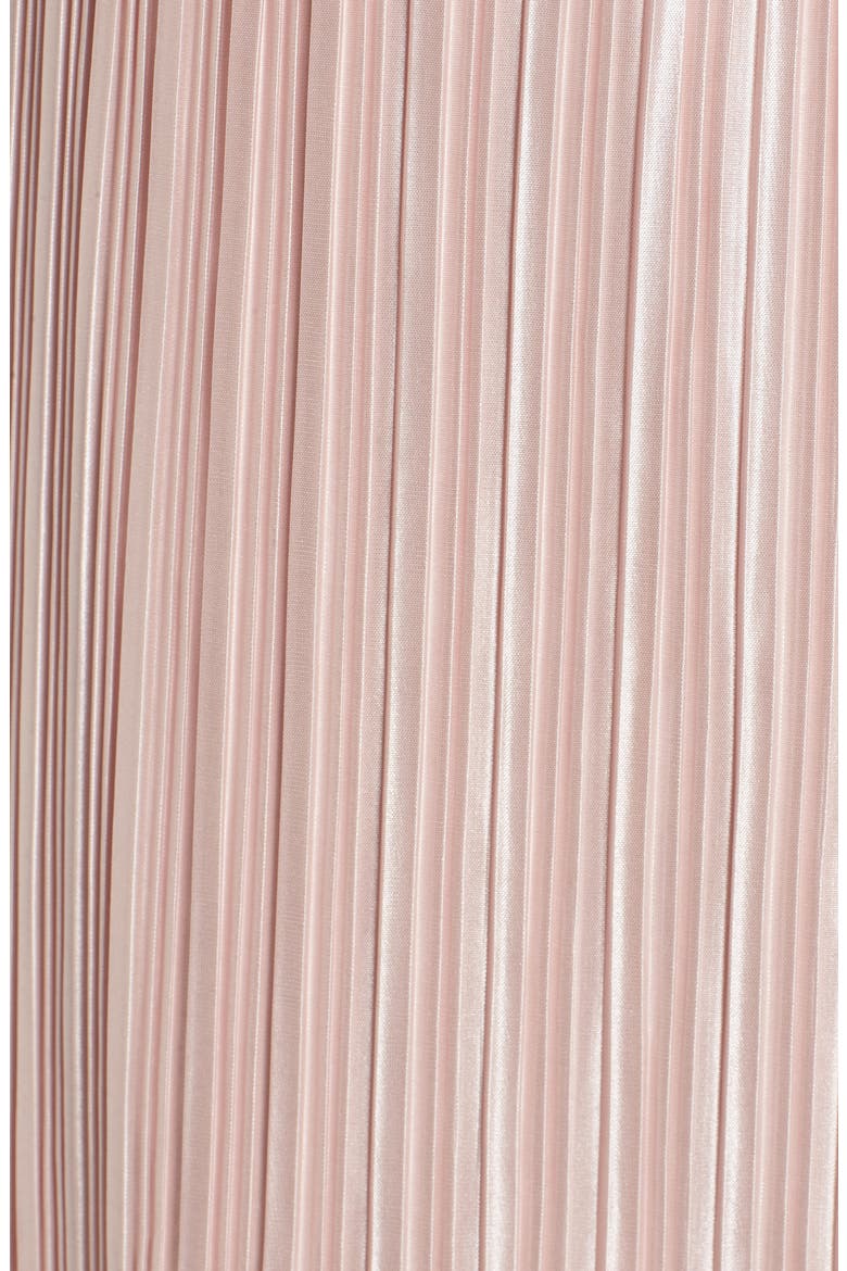 Plissé Pleat Skirt, Alternate, color, PINK PEACH