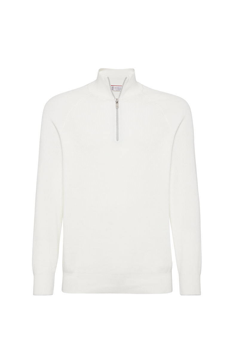 Brunello Cucinelli Cotton sweater, Main, color, Panama