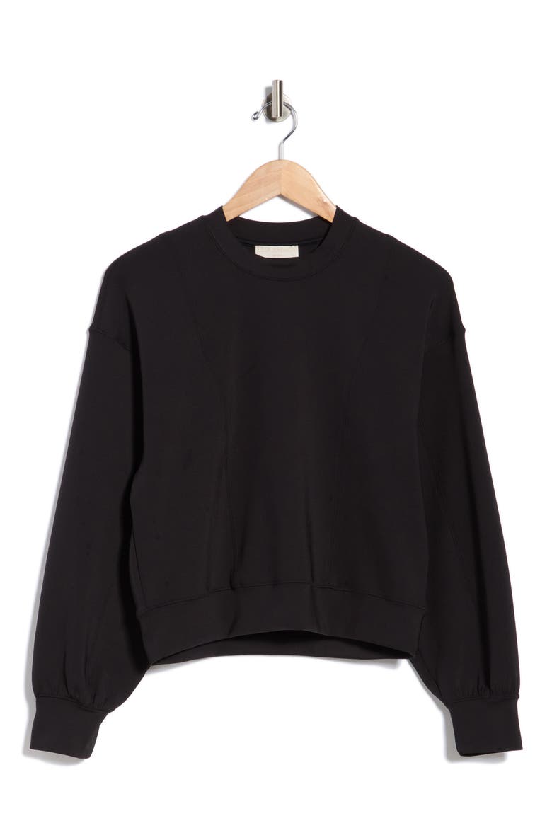 Axel Long Sleeve Top, Alternate, color, NOIR