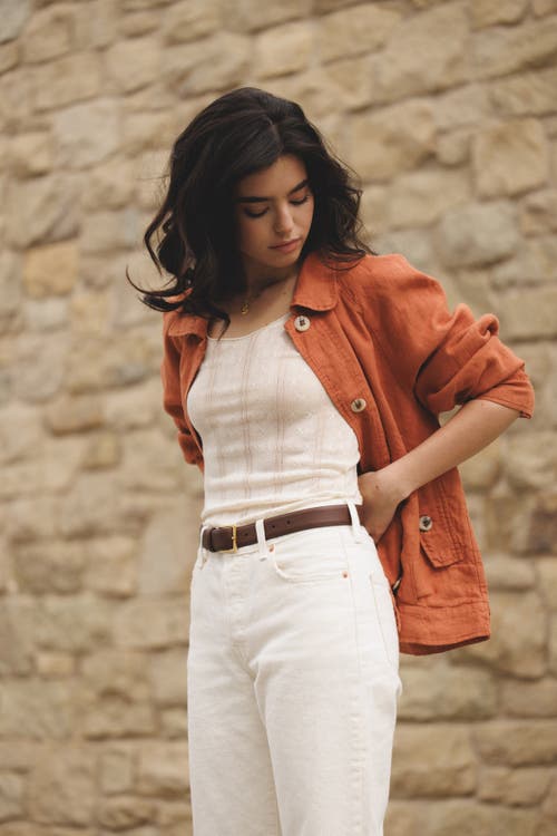 Vir Vita Béatrice Jacket In Brown