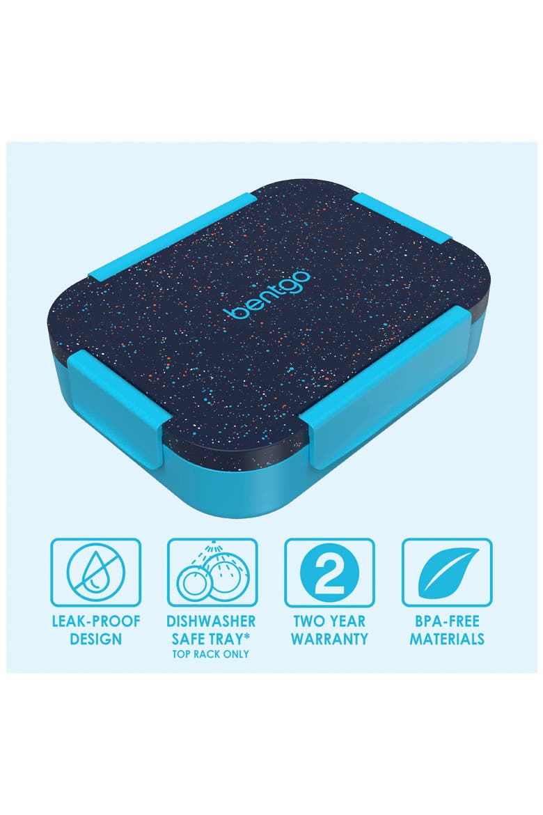 Kids' Snap & Go Lunch Box, Alternate, color, BLUE SPECKLE