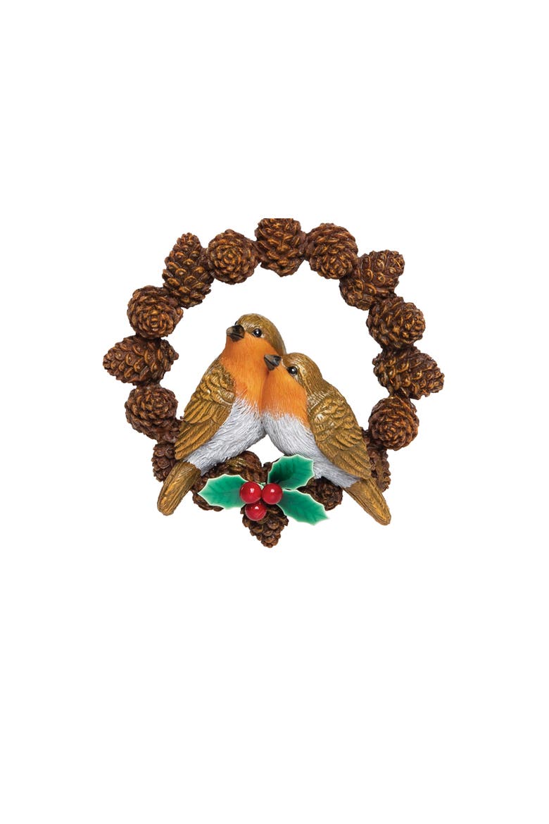 Bird Ornament, Alternate, color, Brown