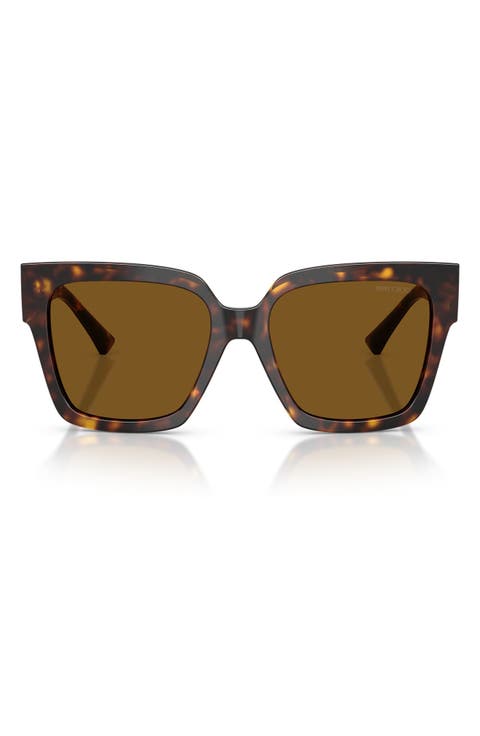 54mm Polarized Square Sunglasses