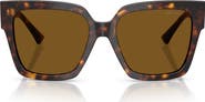 Jimmy Choo 54mm Polarized Square Sunglasses