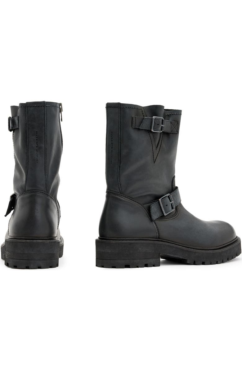 AllSaints Tait Engineer Boot, Alternate, color, Black