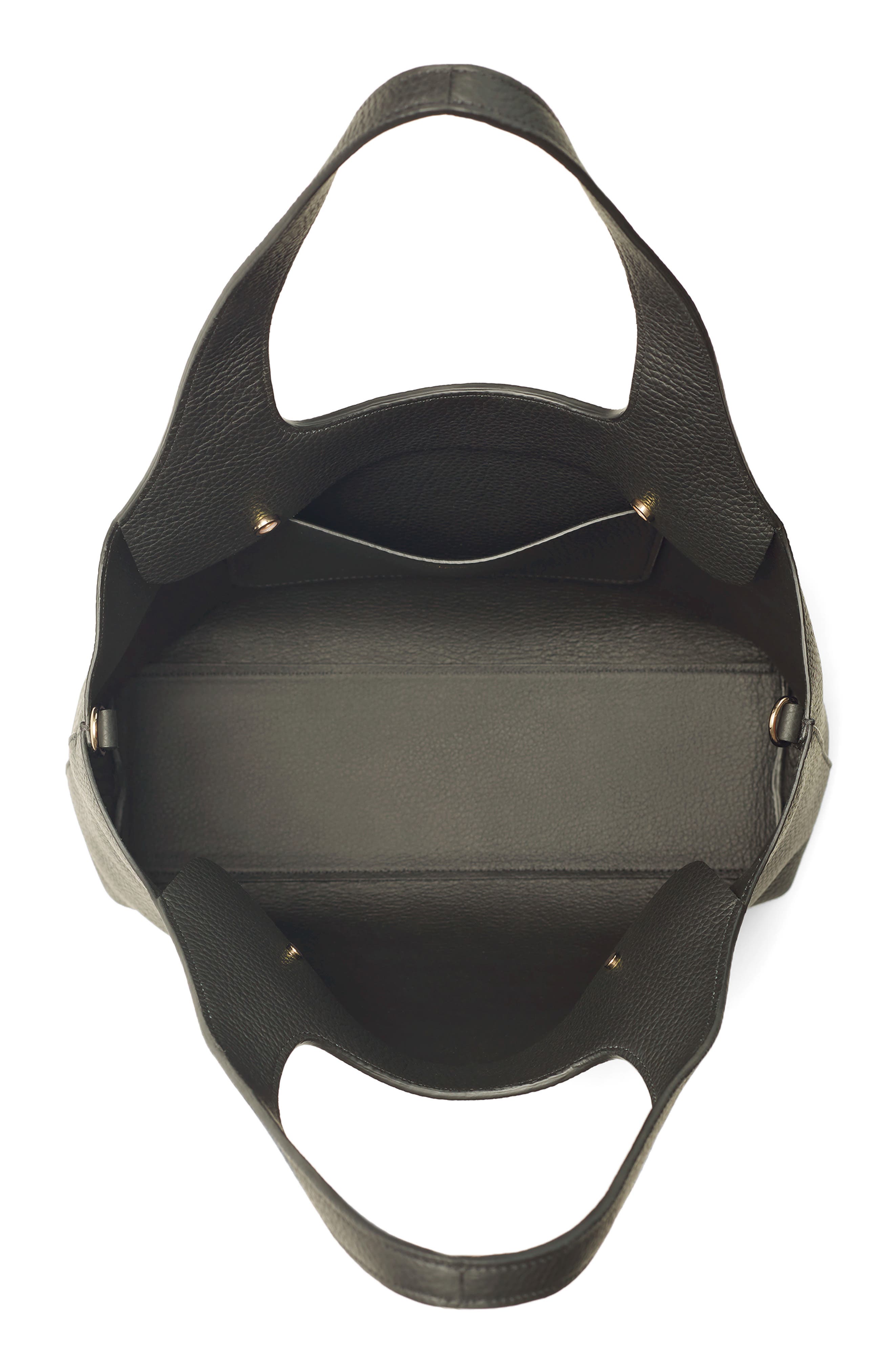 Cuyana System 13-Inch Laptop Leather Tote, Alternate, color, Dark Olive