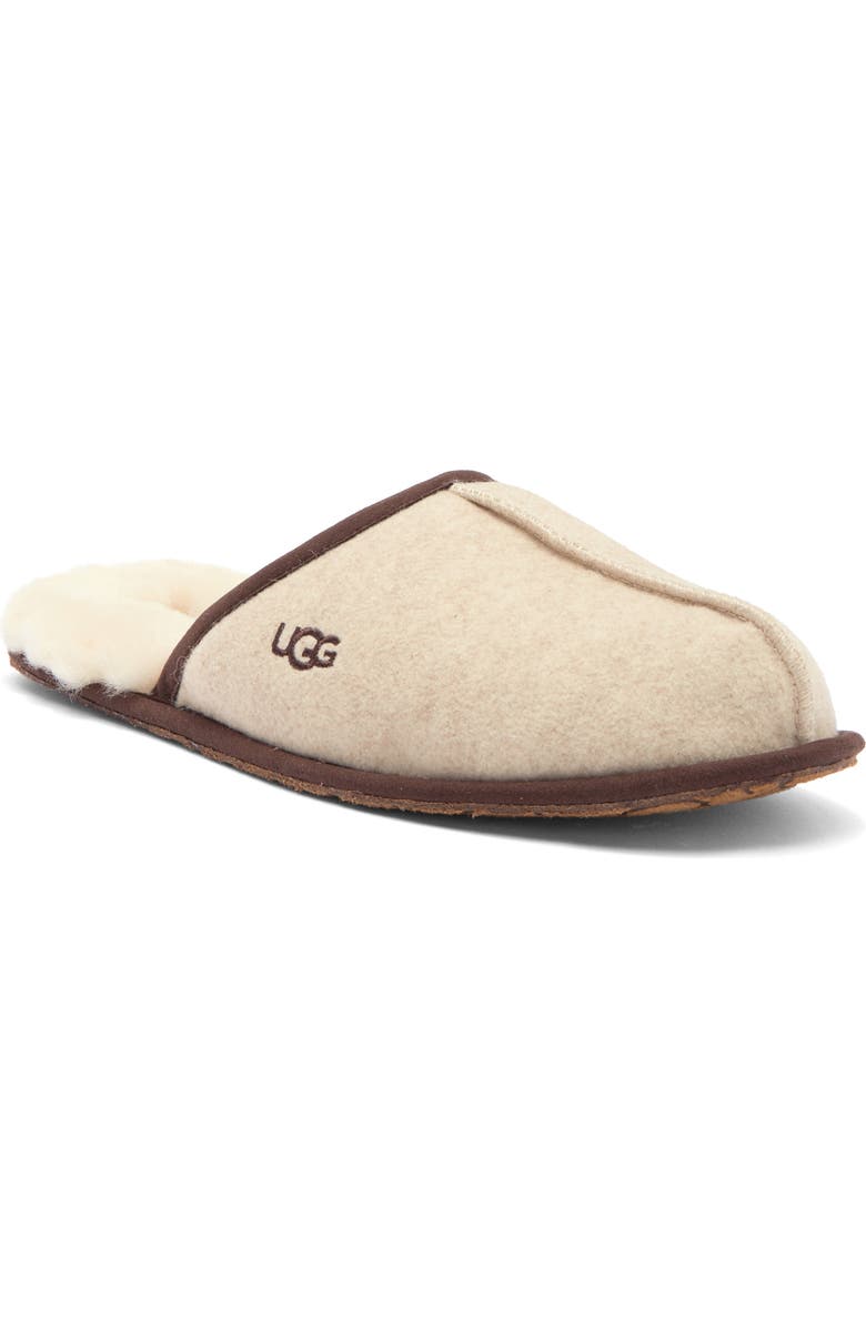 UGG<sup>®</sup> Scuff II Slipper, Main, color, Chocolate/Ivory