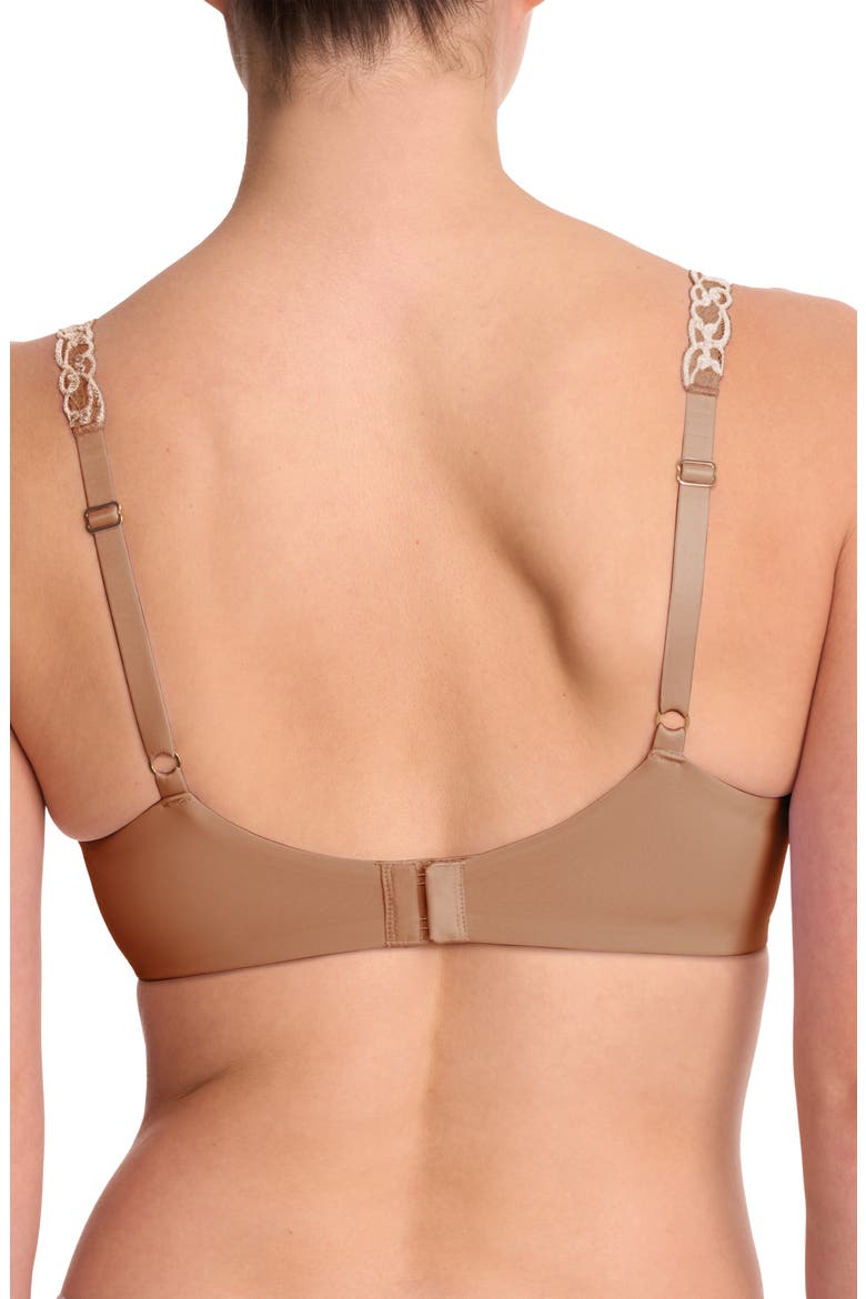 Pure Luxe Underwire T-Shirt Bra, Alternate, color, BUFF/CASHMERE