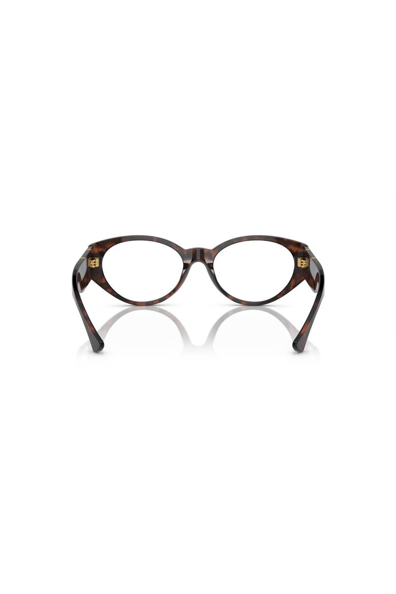 54mm Oval optical glasses, Alternate, color, Tortoise