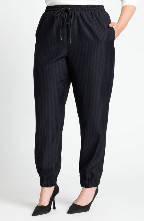 Suiting Style Joggers (Plus)