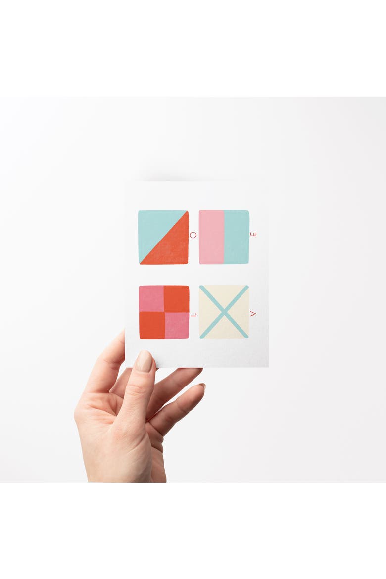Love/Valentine's Assorted Greeting Card Pack (3ct) "Us, Sharky Love, LOVE Nautical Flags", Alternate, color, Multi-Pack