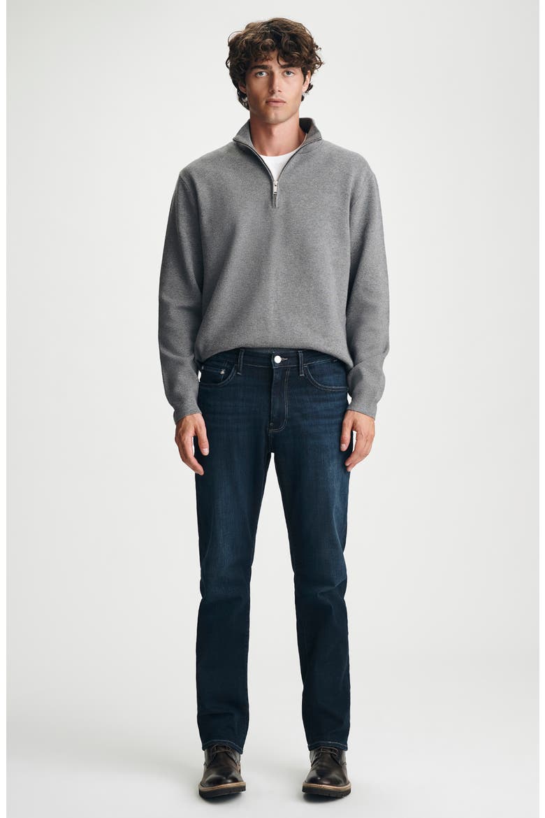 Zach Straight Leg Jeans, Alternate, color, RINSE BRUSHED FEATHE