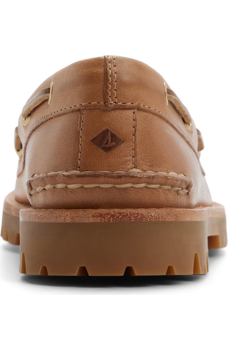 Sperry Authentic Original Lug Boat Shoe, Alternate, color, Tan