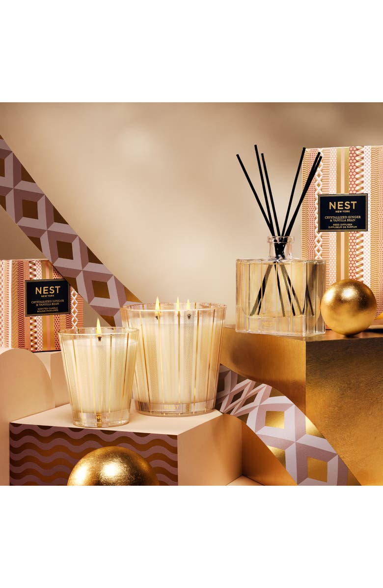 NEST New York Crystallized Ginger & Vanilla Bean Candle, Alternate, color, 