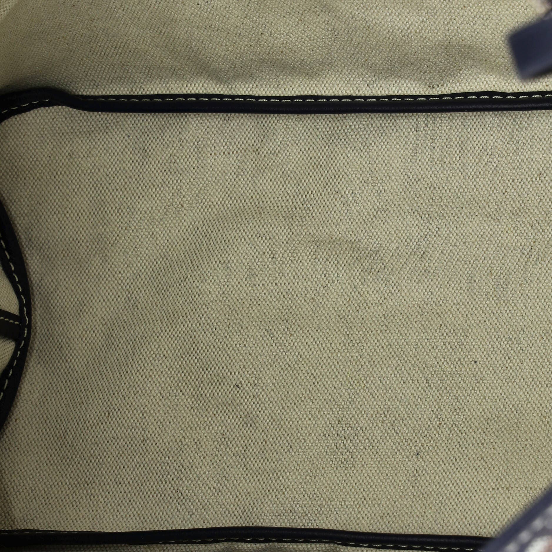 Pre-Owned Goyard Boheme Hobo Printed Coated Canvas, Alternate, color, Blue