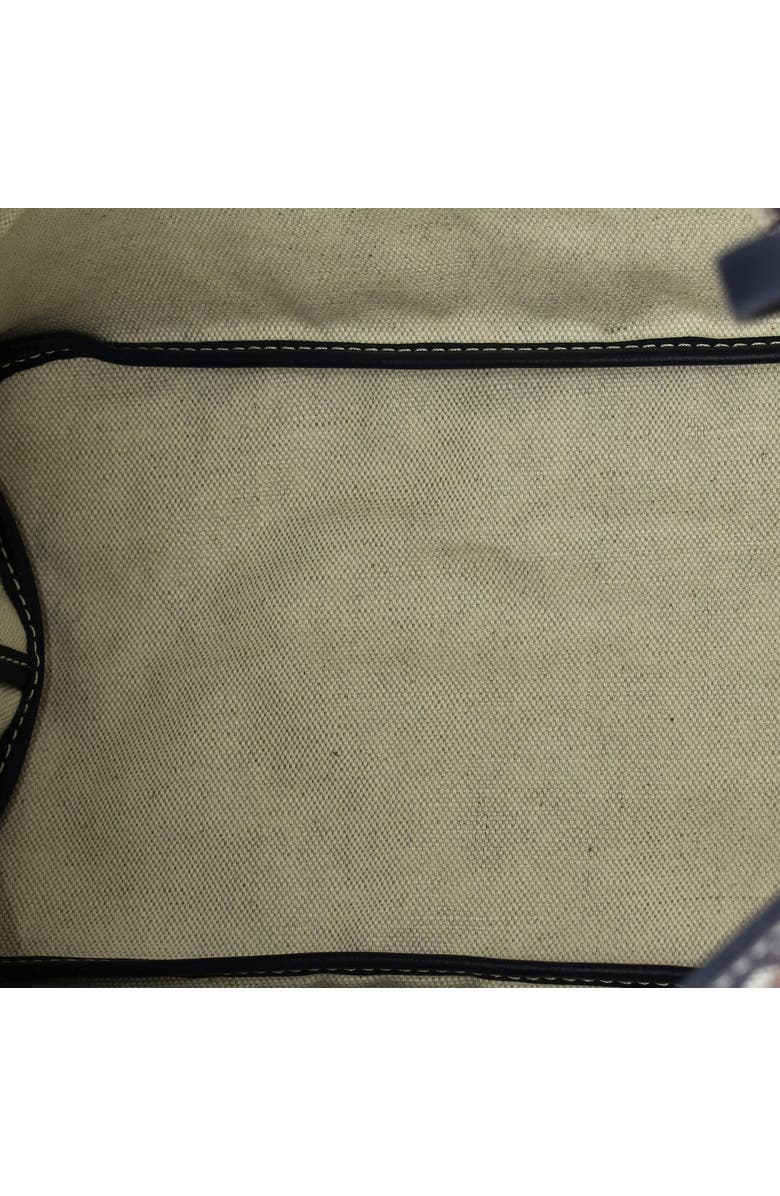 Pre-Owned Goyard Boheme Hobo Printed Coated Canvas, Alternate, color, Blue