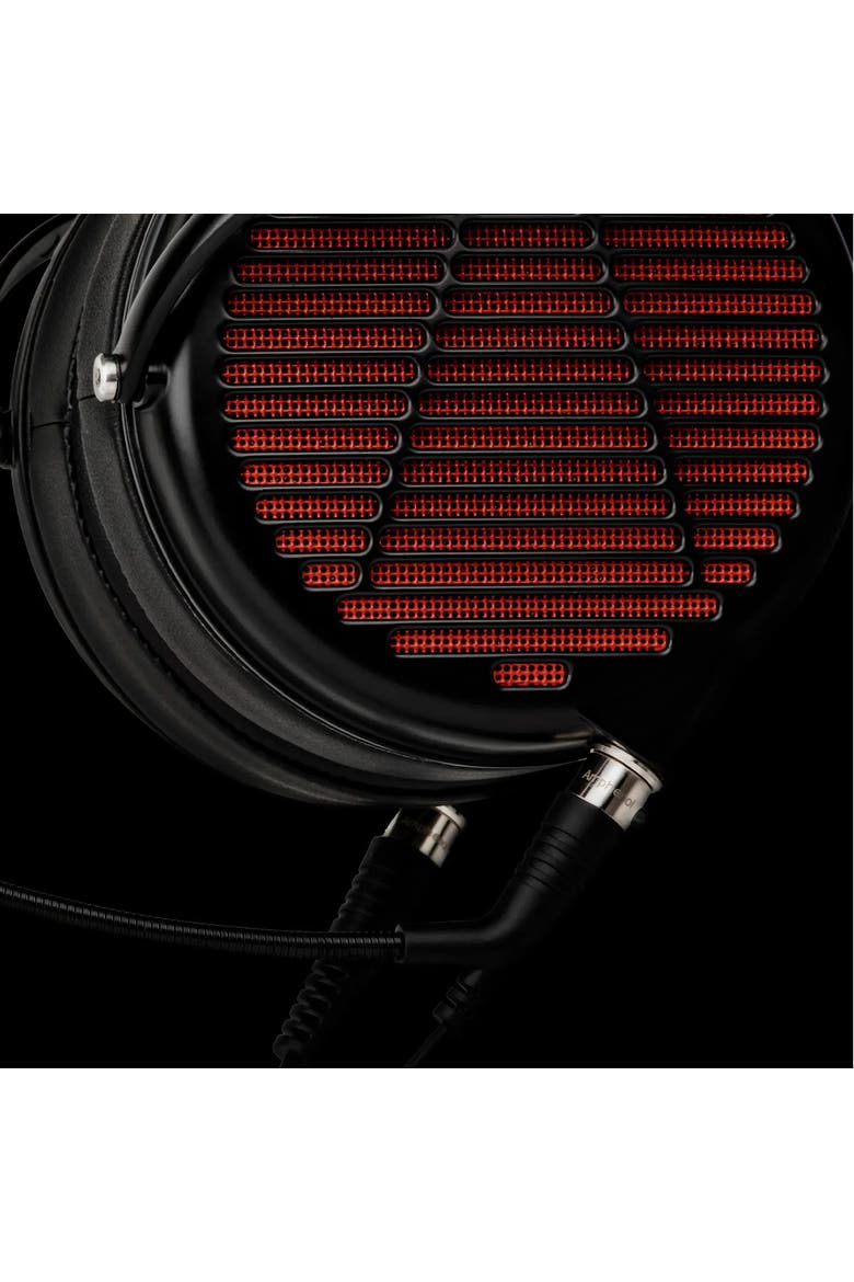 LCD-GX Audiophile Over-Ear Gaming Headset, Alternate, color, Red/Black