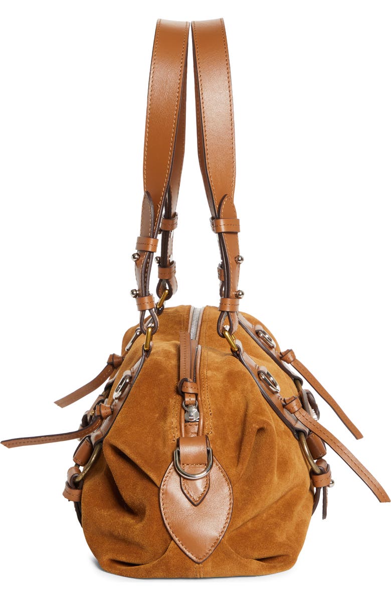 Isabel Marant Mini Tilpa Bag, Alternate, color, Cognac
