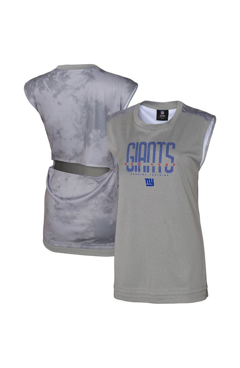 Outerstuff Women's Gray New York Giants No Sweat Tank Top, Main, color, Gray