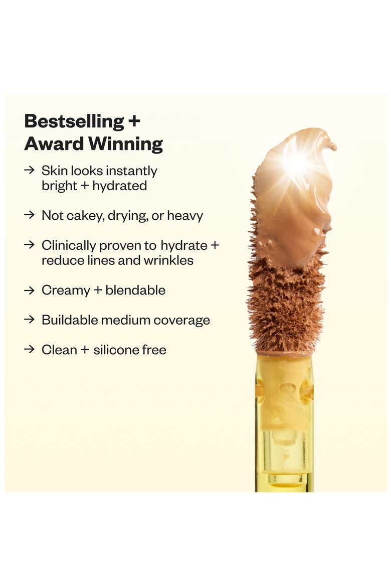Revealer Super Creamy + Brightening Concealer with Caffeine and Hyaluronic Acid, Alternate, color, TONE 03 W