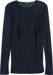 EMILY DAWN LONG Hera Intasia Knit Bra Sweater