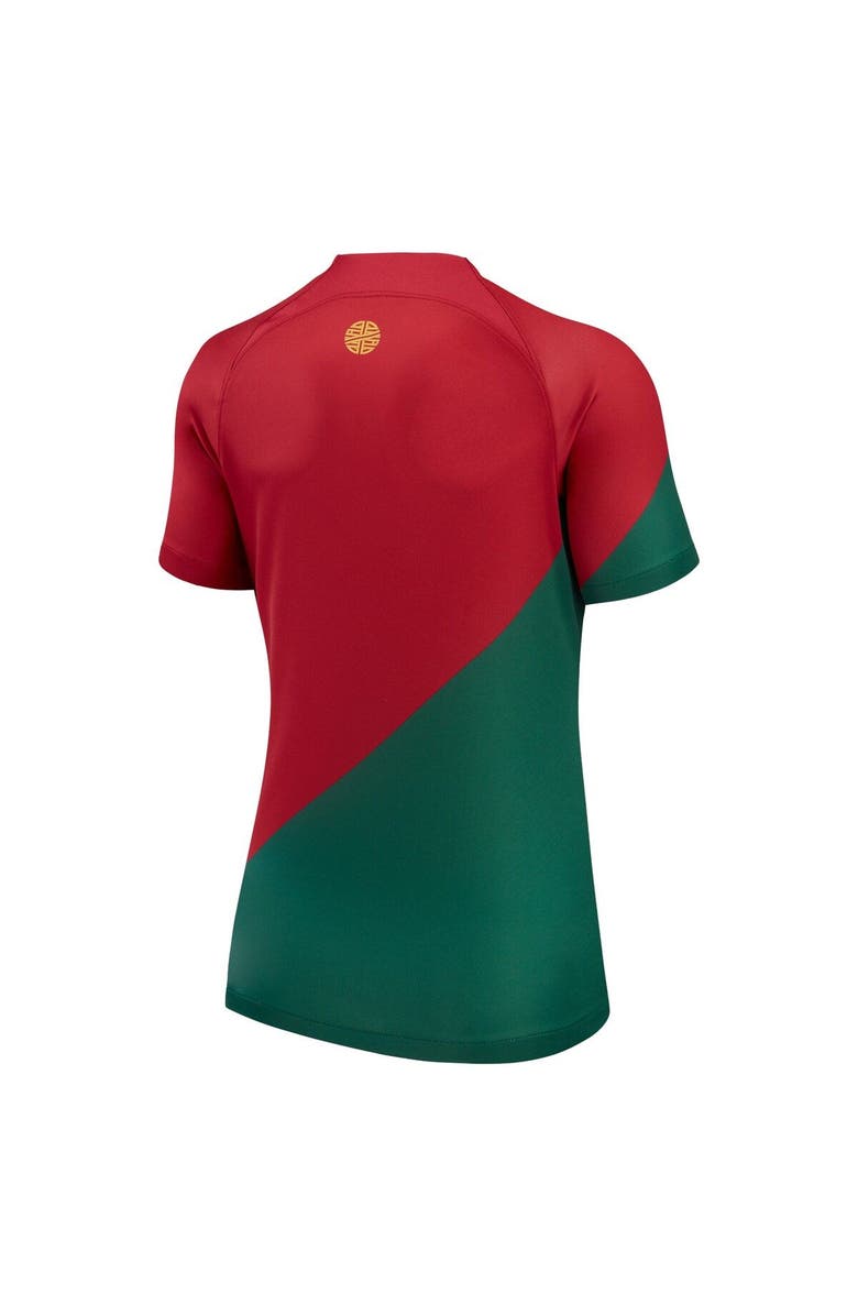 Nike Women's Nike Red Portugal National Team 2022/23 Home Breathe Stadium Replica Blank Jersey, Alternate, color, 