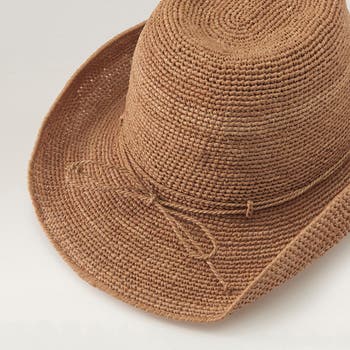 Belen Raffia Western Hat