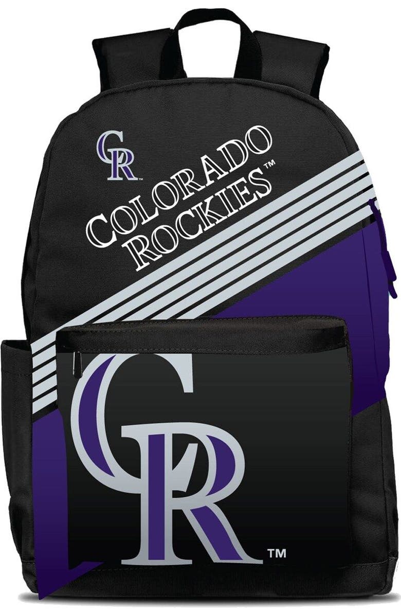 MOJO Colorado Rockies Ultimate Fan Backpack, Main, color, Black