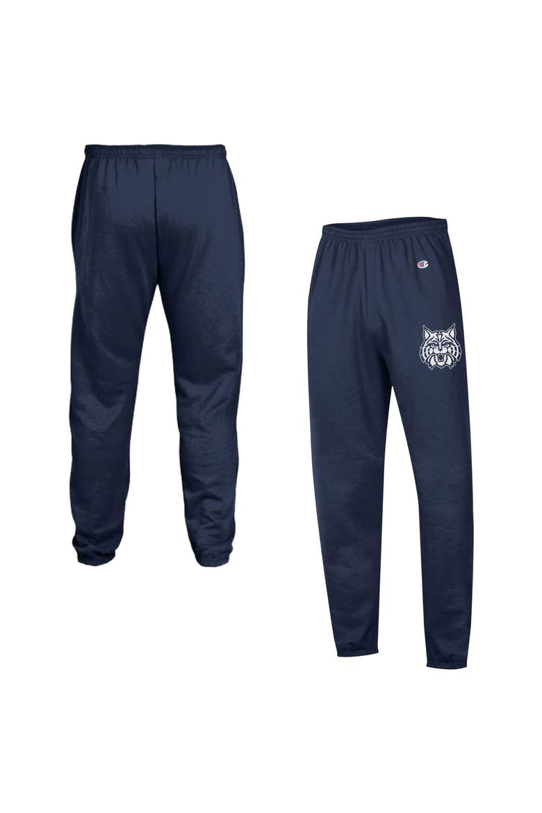 Men's Champion  Navy Arizona Wildcats Powerblend Banded Fleece Sweatpants, Main, color, Navy