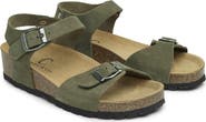 Celtic & Co. Low Wedge Dbl Buckle Sandal