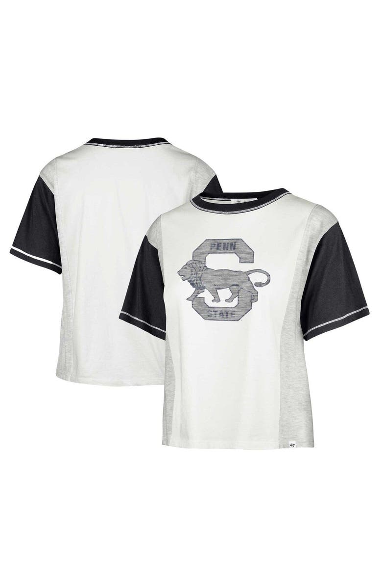 '47 Women's '47 White Penn State Nittany Lions Vault Premier Tilda T-Shirt, Main, color, White